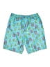 Lands' End 100% Polyester Paisley Green Blue Board Shorts Size XL - photo 2