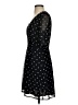 Wilfred 100% Polyester Polka Dots Black Cocktail Dress Size 4 - photo 5