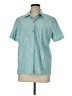 Blair Teal Short Sleeve Blouse Size M - photo 1