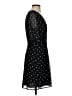 Wilfred 100% Polyester Polka Dots Black Cocktail Dress Size 4 - photo 4