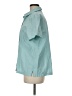Blair Teal Short Sleeve Blouse Size M - photo 5