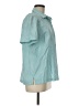 Blair Teal Short Sleeve Blouse Size M - photo 4