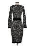 Taylor Animal Print Black Casual Dress Size S - photo 2