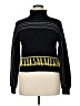 Twinset Graphic Black Turtleneck Sweater Size 16 - photo 1