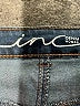 Inc Denim Solid Blue Jeans Size 16 - photo 7