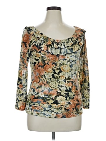 Essentials 3/4 Sleeve Blouse (view 1)