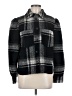 Gap Plaid Black Coat Size M - photo 1