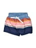 Cat & Jack 100% Polyester Color Block Blue Board Shorts Size 0-3 mo - photo 1