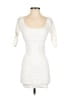 Bebe White Cocktail Dress Size S - photo 1