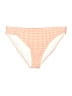 Gap Checkered-gingham Orange Swimsuit Bottoms Size 2X - photo 1