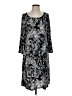 MSK Paisley Black Casual Dress Size S (estimated) - photo 1