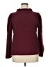 Talbots 100% Polyester Burgundy Turtleneck Sweater Size XL - photo 1