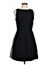 Alice + Olivia 100% Polyester Solid Black Cocktail Dress Size 10 - photo 1