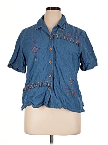 Koret Short Sleeve Blouse (view 1)