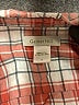 Garnet Hill 100% Cotton Plaid Red Long Sleeve Button-Down Shirt Size 6 - photo 7