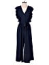 Hutch Solid Blue Jumpsuit Size M - photo 1