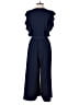 Hutch Solid Blue Jumpsuit Size M - photo 2