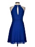 Express Solid Blue Cocktail Dress Size 4 - photo 2