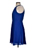 Express Solid Blue Cocktail Dress Size 4 - photo 5