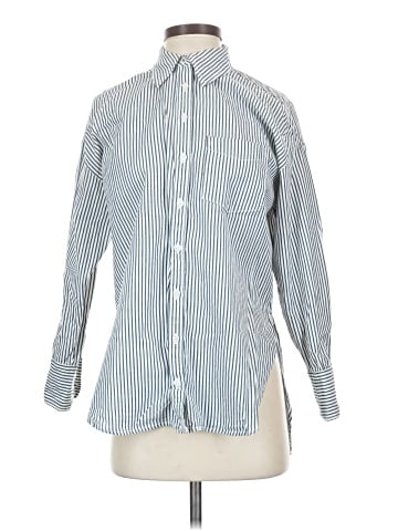 Maeve Long Sleeve Button-Down Shirt (view 1)