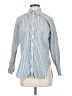 Maeve 100% Cotton Stripes Blue Long Sleeve Button-Down Shirt Size XXS - photo 1