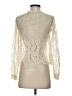 Lily White Ivory Long Sleeve Blouse Size XS - photo 2
