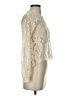 Lily White Ivory Long Sleeve Blouse Size XS - photo 4