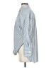 Maeve 100% Cotton Stripes Blue Long Sleeve Button-Down Shirt Size XXS - photo 5