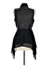 Double Zero 100% Polyester Black Vest Size M - photo 2