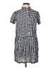 Roots Checkered-gingham Blue Casual Dress Size XS - photo 1