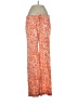 Ann Taylor Print Orange Casual Pants Size 0 - photo 1