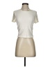 Yogalicious Ivory Short Sleeve Turtleneck Size S - photo 1