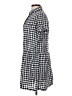 Roots Checkered-gingham Blue Casual Dress Size XS - photo 5