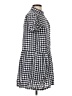 Roots Checkered-gingham Blue Casual Dress Size XS - photo 4