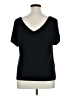 CAbi Black Short Sleeve Top Size XL - photo 2