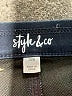 Style&Co Solid Blue Active Pants Size 20 - photo 4