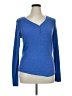 Time and Tru Blue Long Sleeve Henley Size XL - photo 1