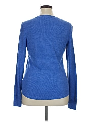 Time and Tru Long Sleeve Henley (view 2)