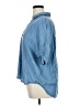 EV1 from Ellen Degeneres Blue 3/4 Sleeve Button-Down Shirt Size XL - photo 5