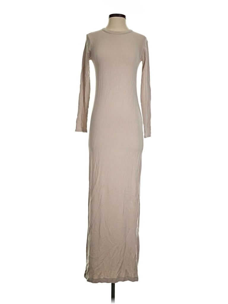 Bleusalt Casual Dress: Tan Dresses - Size Small