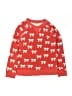 Hanna Andersson Print Red Pullover Sweater Size 8 - photo 1