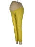 Motherhood Yellow Active Pants Size Lg Maternity - photo 1