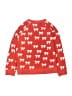 Hanna Andersson Print Red Pullover Sweater Size 8 - photo 2