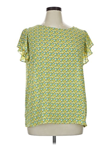 Ann Taylor LOFT Outlet Short Sleeve Blouse (view 1)