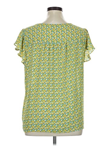 Ann Taylor LOFT Outlet Short Sleeve Blouse (view 2)