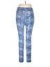 Flirtitude Print Blue Active Pants Size L - photo 2