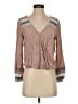 Mudd 100% Rayon Tan 3/4 Sleeve Blouse Size S - photo 1
