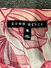 Como Black Pink Short Sleeve Blouse Size XL - photo 7