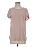 Pim + Larkin Pink Short Sleeve Blouse Size S - photo 1