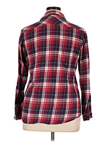 Natural Reflections Long Sleeve Button-Down Shirt (view 2)